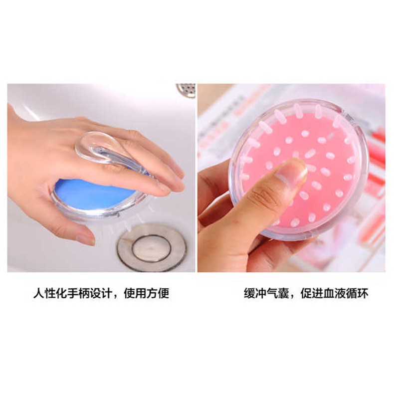 【台灣現貨】氣墊洗頭刷 洗髮刷 洗頭梳 按摩刷 洗頭按摩刷 按摩清潔頭皮 洗頭刷 氣囊美髮梳 水滴購物:圖片 6