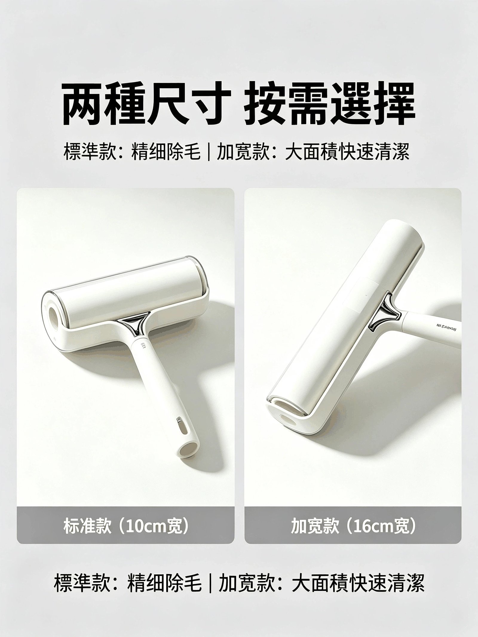 輕奢透明粘毛器 可撕式滾筒除毛滾 圖2
