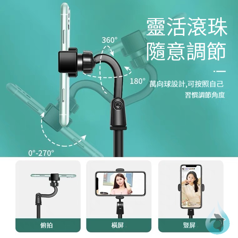 多功能兩插槽手機/平板支架 可伸縮耐重 圖4