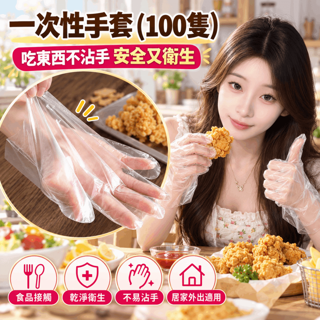一次性手套 100入手套